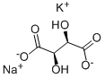 Potassium sodium tartrate Structure