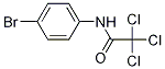 AcetaMide, N-(4-broMophenyl)-2,2,2-trichloro- Struktur