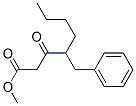 4-Benzyl-3-oxooctanoic acid methyl ester Structure