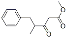 5-Phenyl-4-methyl-3-oxovaleric acid methyl ester Structure