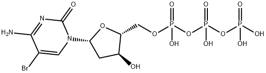 5-bromo-2'-deoxycytidine 5'-triphosphate sodium Structure