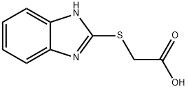 (2-BENZIMIDAZOLYLTHIO)ACETIC ACID price.