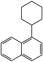 1-cyclohexylnaphthalene  Structure
