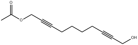 10-Acetoxy-2,8-decadiyn-1-ol Structure