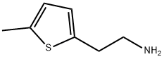2-(5-甲基-2-噻吩基)乙胺, 30433-92-2, 结构式