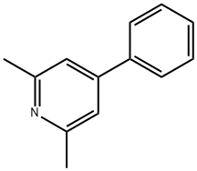 4-Phenyl-2,6-dimethylpyridine Structure
