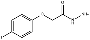 N-AMINO-2-(4-IODOPHENOXY)ETHANAMIDE Struktur