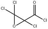Oxiranecarbonyl chloride, trichloro- (9CI) Structure