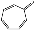 2,4,6-シクロヘプタトリエン-1-チオン 化学構造式