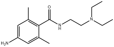 4-Amino-N-[2-(diethylamino)ethyl]-2,6-dimethylbenzamide,30459-65-5,结构式