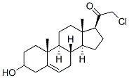 21-chloropregnenolone Structure