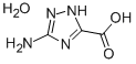 3-AMINO-1,2,4-TRIAZOLE-5-CARBOXYLIC ACID HEMIHYDRATE Struktur