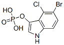 5-溴-4-氯-3-吲哚磷酸二钠盐水合物, 304656-10-8, 结构式