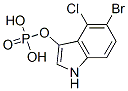 5-BROMO-4-CHLORO-3-INDOLYL PHOSPHATE Structure