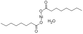 ニッケル(II)オクタノアート 水和物 化学構造式