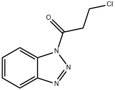 1-(2-CHLOROACETHYLCARBONYL)-1H-BENZOTRI& Struktur