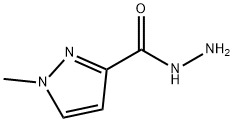 1H-Pyrazole-3-carboxylicacid,1-methyl-,hydrazide(9CI) Structure