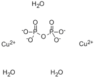 COPPER (II) PYROPHOSPHATE 化学構造式