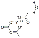 YTTRIUM(III) ACETATE HYDRATE  Structure