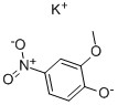 2-甲氧基-4-硝基苯酚钾盐, 304675-72-7, 结构式