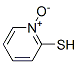 2-メルカプトピリジン-N-オキシドナトリウム一水和物 化学構造式