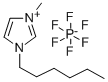 1-己基-3-甲基咪唑六氟磷酸盐, 304680-35-1, 结构式