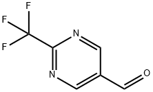 2-TRIFLUOROMETHYL-PYRIMIDINE-5-CARBALDEHYDE Struktur
