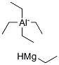 ethylmagnesium(1+) tetraethylaluminate(1-) Structure