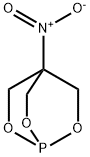 4-Nitro-2,6,7-trioxa-1-phosphabicyclo[2.2.2]octane 结构式