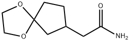 1,4-Dioxaspiro[4.4]nonane-7-acetamide(8CI) Structure