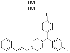 (E)-1-[Bis(4-fluorphenyl)methyl]-4-cinnamylpiperazindihydrochlorid