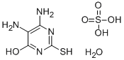 4 5-DIAMINO-6-HYDROXY-2-MERCAPTOPYRIMID& Structure