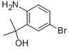 2-(2-AMINO-5-BROMOPHENYL)PROPAN-2-OL Structure