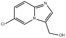 IMidazo[1,2-a]pyridine-3-Methanol, 6-chloro- Structure