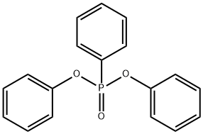 diphenyl phenylphosphonate  Structure