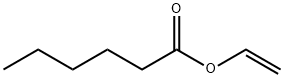 ヘキサン酸ビニル 化学構造式