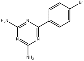 2,4-二氨基-6-(4-溴苯基)-1,3,5-三嗪, 30508-74-8, 结构式