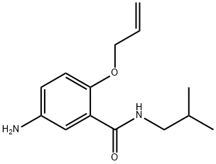 2-(Allyloxy)-5-amino-N-isobutylbenzamide 结构式