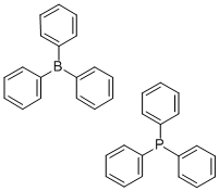 TRIPHENYLBORANE-TRIPHENYLPHOSPHINE COMPLEX Struktur