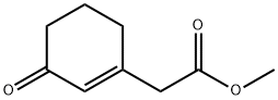 1-Cyclohexene-1-acetic acid, 3-oxo-, Methyl ester Structure