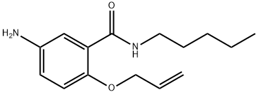 2-(Allyloxy)-5-amino-N-pentylbenzamide Struktur