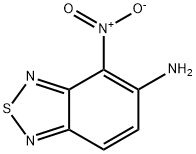 4-nitrobenzo[c][1,2,5]thiadiazol-5-aMine Struktur