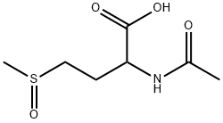 N-acetylmethionine sulfoxide Struktur