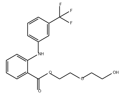 依托芬那酯, 30544-47-9, 结构式