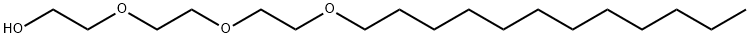 TRIETHYLENE GLYCOL MONO-N-DODECYL ETHER Structure