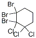 tribromotrichlorocyclohexane  Structure