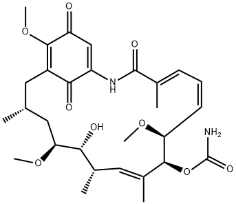 格尔德霉素,30562-34-6,结构式