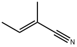 (E)-2-methyl-2-butenenitrile Struktur