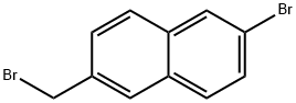 2-BROMO-6-(BROMOMETHYL)NAPHTHALENE Structure