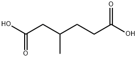 3-Methyladipic acid Structure